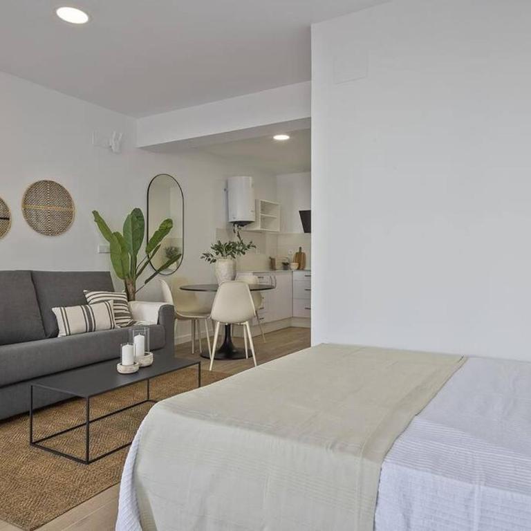 Moderno estudio a 2 minutos de la Playa Sagunto A3 - Apartamento de 1 dormitorio - 4