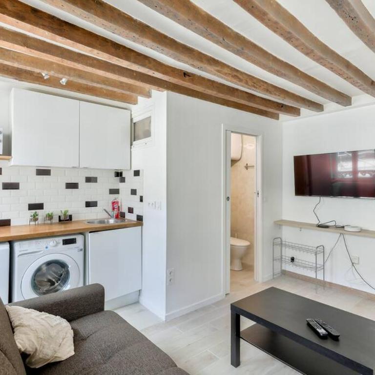 Studio 5mn walk from Oberkampf metro station - Apartamento de 1 dormitorio - 9