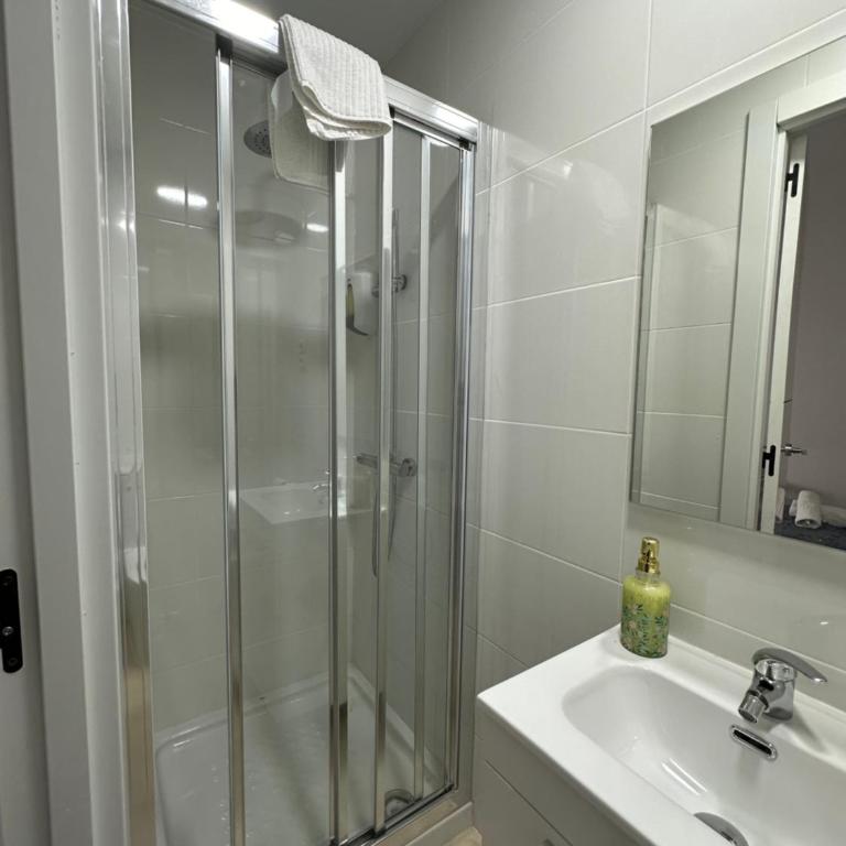 Hostal Arrate - Camera Doppia con Letti Singoli con Bagno Privato - 1