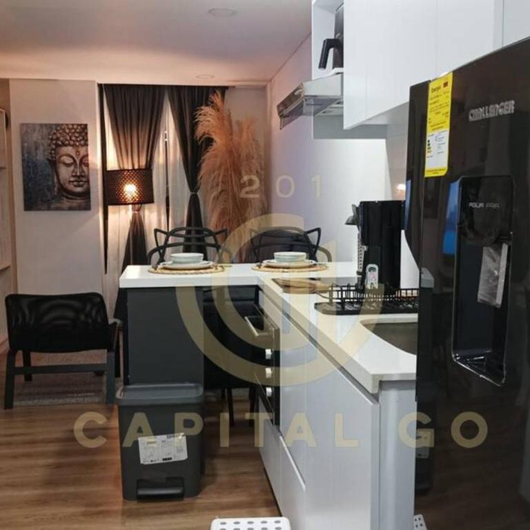 201 Capital Go Torre Colpatria Zona Turística - Apartamento de 1 dormitorio - 45