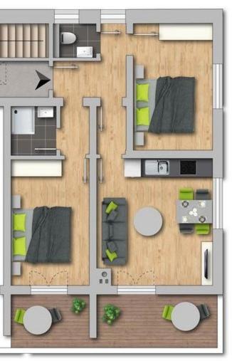 SEE ZEIT Appartements mit Seezugang by rentyourhome24 - Apartment mit 1 Schlafzimmer - 1