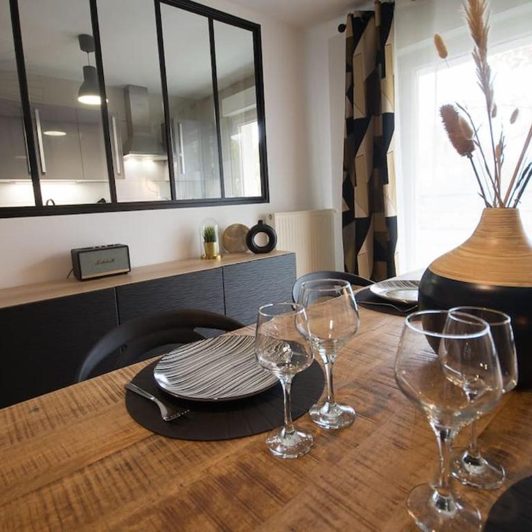 Chez Fany - Superbe appartement en résidence avec parking - Apartment mit 1 Schlafzimmer - 7