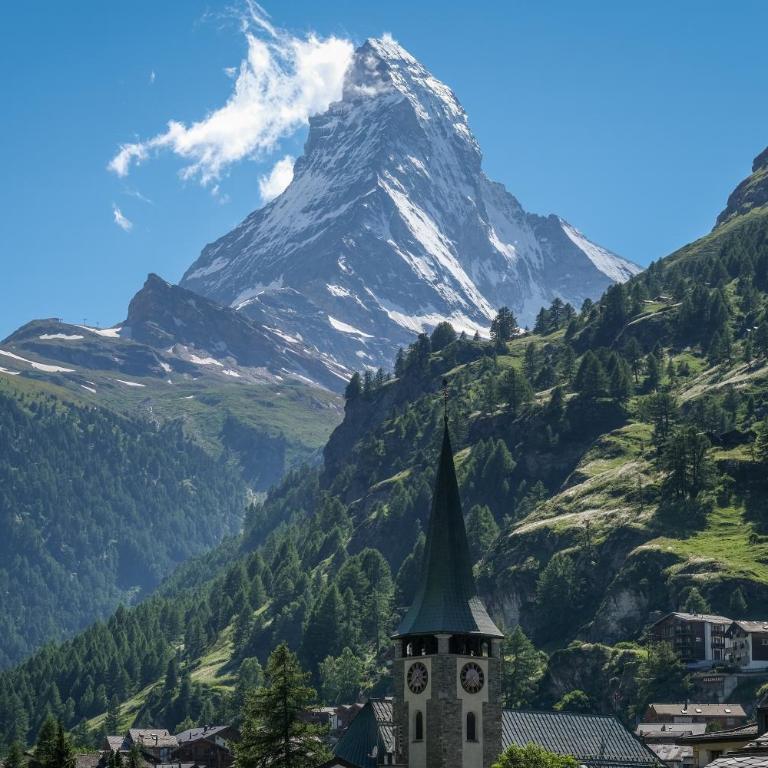 Hotel Parnass - Zweibett- oder Doppelzimmer mit Blick auf das Matterhorn - 3