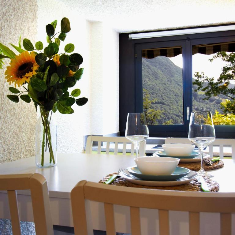 La Castignola con vista lago di Lugano e giardino condiviso - Appartamento con 1 Camera da Letto - 10