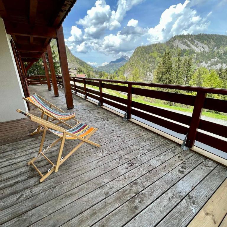 Appartement ski aux pieds, 2 chambres, terrasse et parking couvert - La Clusaz - FR-1-459-49 - Appartamento (6 Adulti) - 12