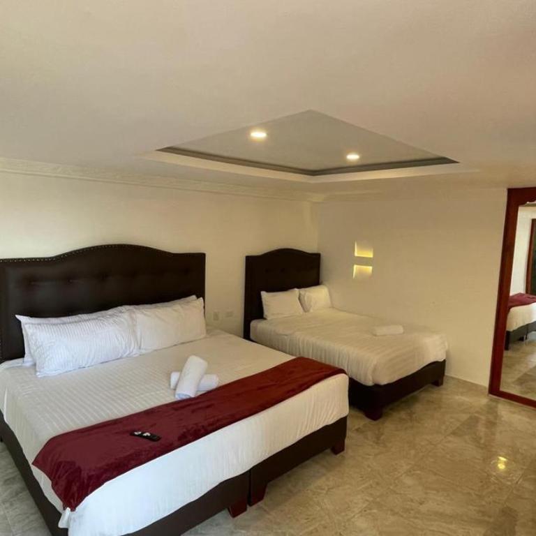Hotel Puente Piedra - Habitación Doble Superior con vistas al jardín - 2 camas - 5