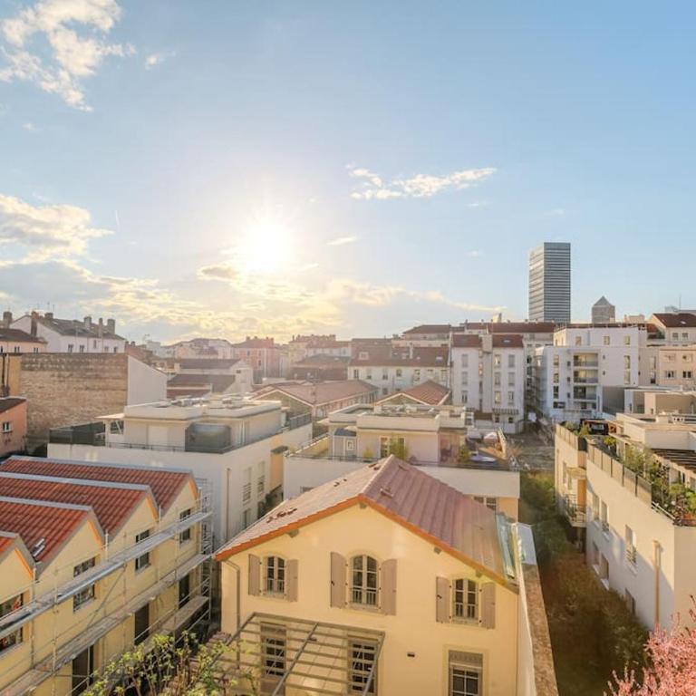 T3 neuf, climatisé proche Lyon 3 - Appartement 2 Chambres - 4