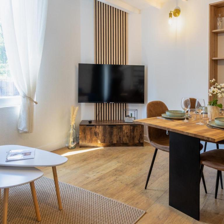 Le Relax - Maison climatisée avec terrasse - Troyes - Appartement 1 Chambre - 6