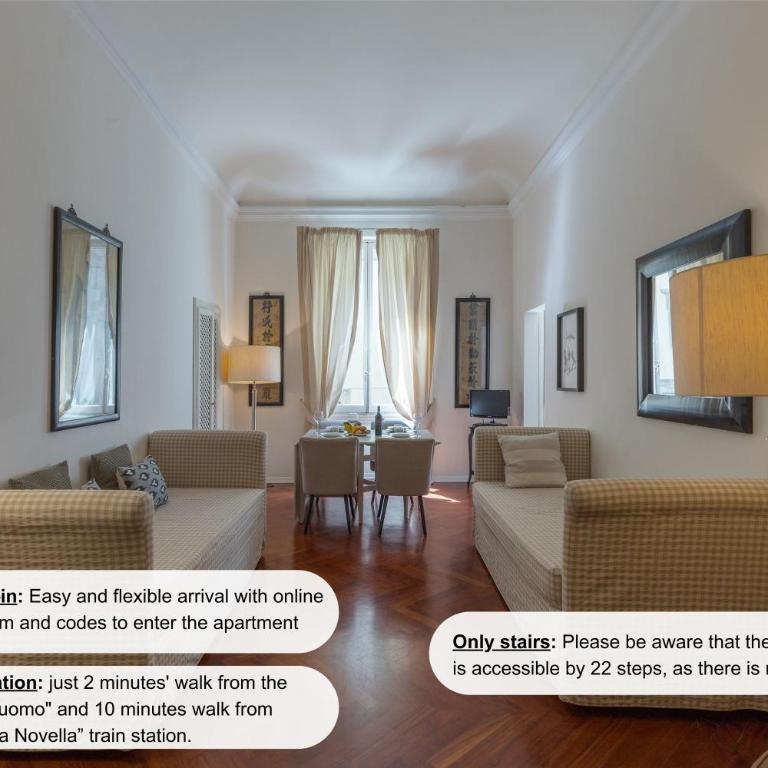Big apartment a stone's throw from the Duomo - Appartamento con 2 Camere da Letto - 1