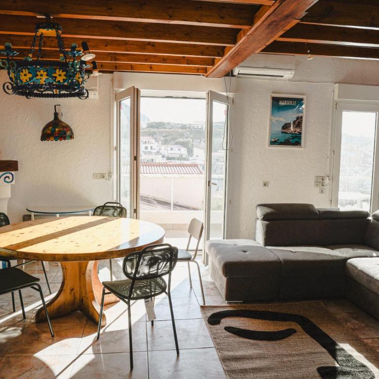 Spacieuse et chaleureuse villa vue mer Marseille - Haus mit 4 Schlafzimmern - 7
