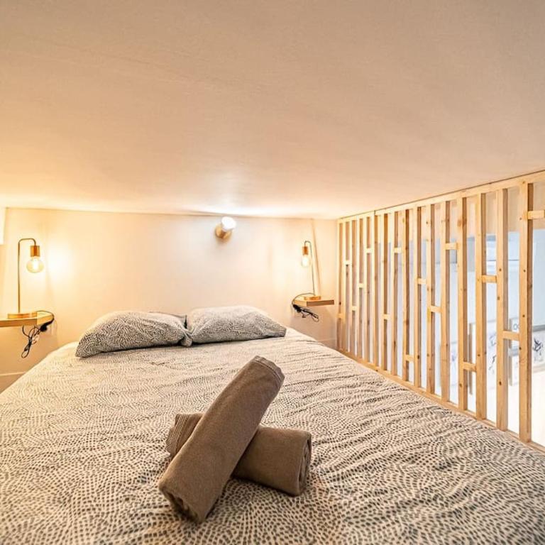 "Le Magnolia" Joli T1 25m2 Clim Terrasse Prox Gare Métro Tram - One-Bedroom Apartment - 4