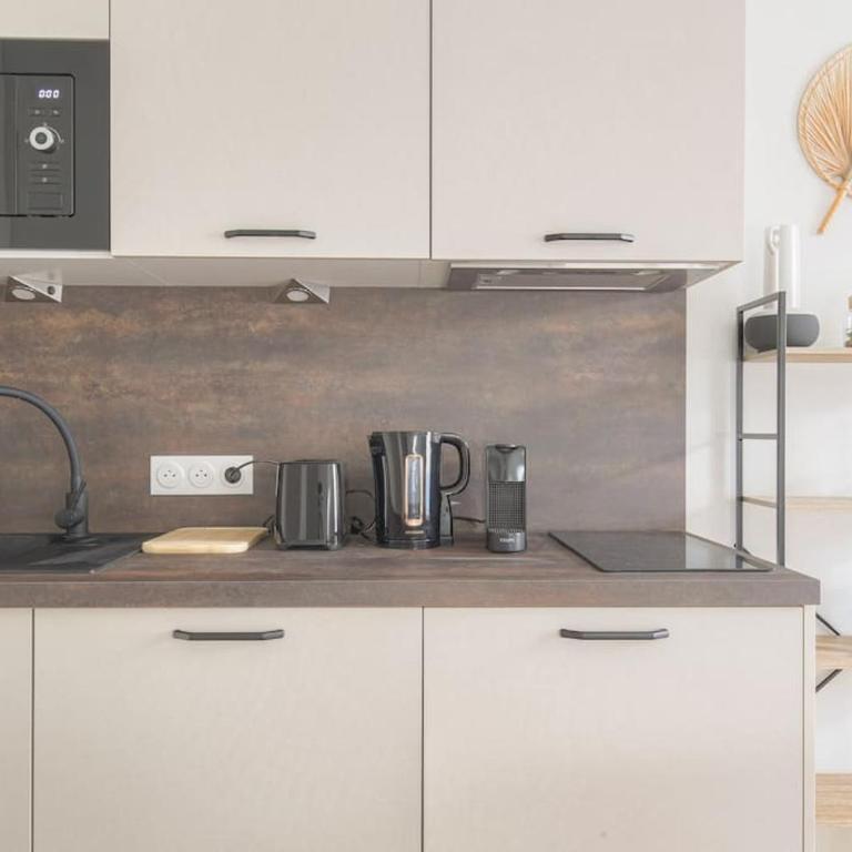 T2 neuf, climatisé proche Lyon - Apartment mit 1 Schlafzimmer - 14
