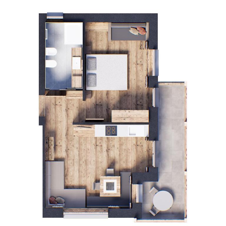 Apartments Burvel - Appartamento Premium con 1 Camera da Letto - 6
