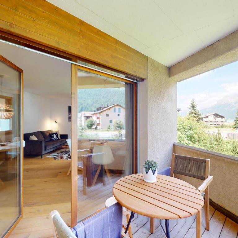 Abitaziun Cravunera 27 - Sils Maria - Apartment mit Blick auf die Berge - 18
