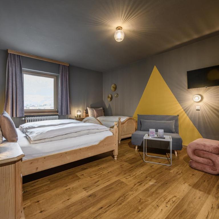 B&B Berglift direkt an der Talstation - Habitación cuádruple - 3