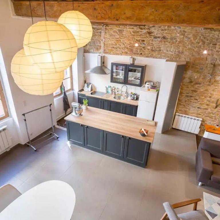 Loft au coeur de Croix-Rousse - Lyon pour 2 pers - Apartment mit 1 Schlafzimmer - 10
