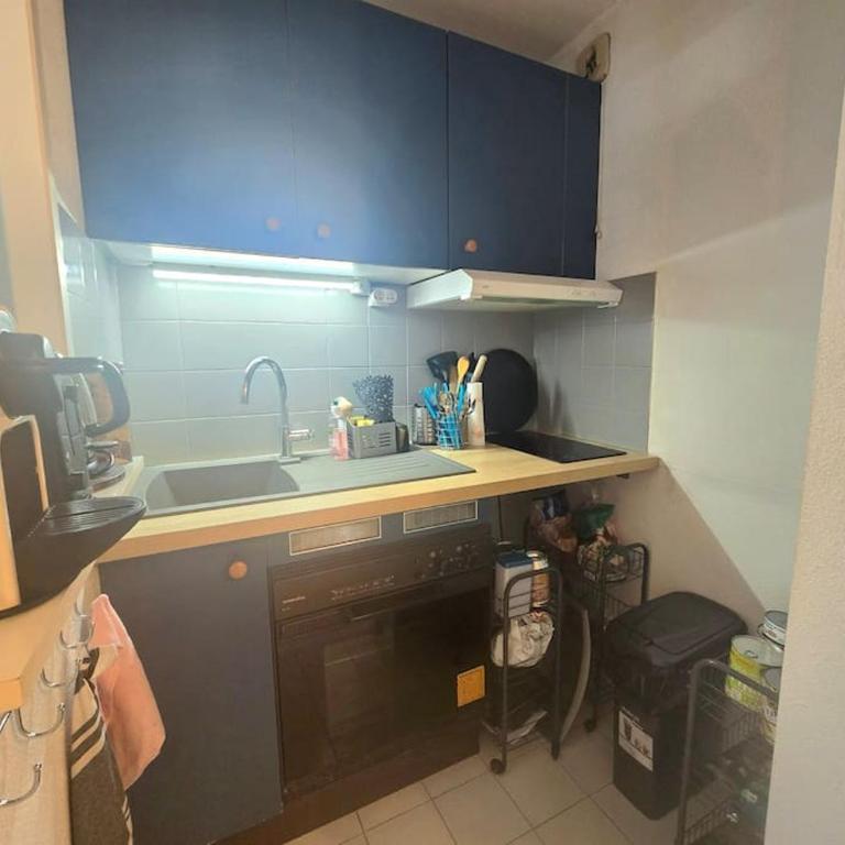 Fréjus Plage Paradis T1 cabine clim terrasse Wi-Fi - Apartment mit 1 Schlafzimmer - 3