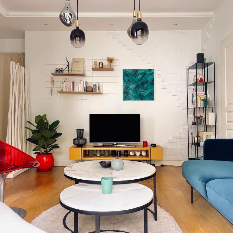 Superbe Appartement côté Jardin - Appartement 1 Chambre de Luxe - Vue sur Jardin - 16