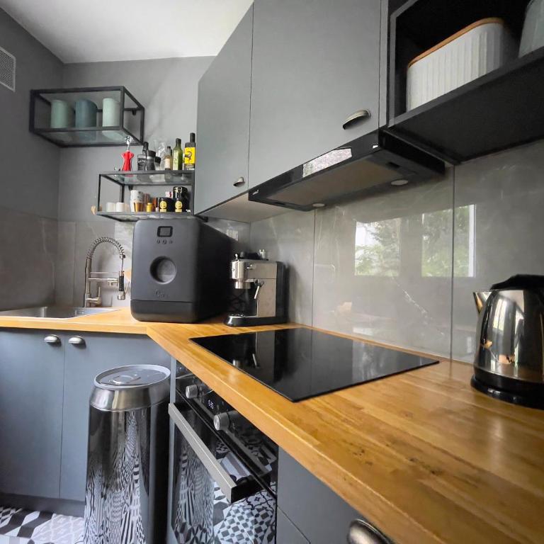 Superbe Appartement côté Jardin - Appartement 1 Chambre de Luxe - Vue sur Jardin - 13