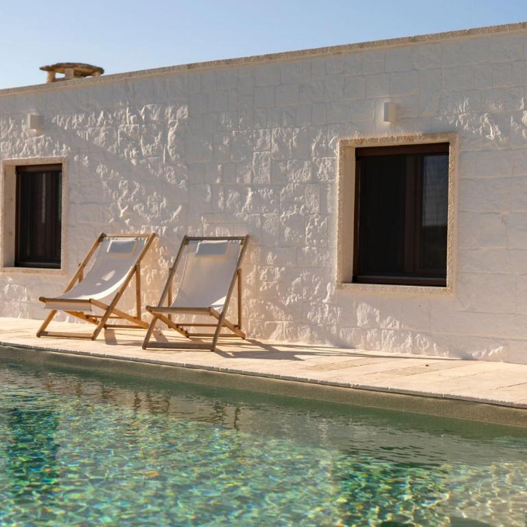 Trullo Perla Greta - Luxury Country Villa & private heated pool - Three-Bedroom House - 4
