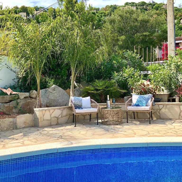 Villa Marlena, Calonge, Costa Brava,1 luxe private studio-appartement with private pool in quiet area, adults only, Catalonia, Spain - Habitación Deluxe - 1 cama grande - 6