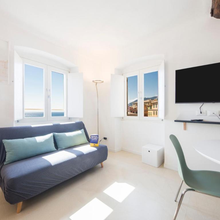 CasaViva - Elegant Seaview Studio in Camogli - Monolocale - 13
