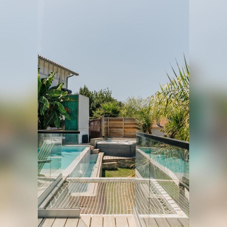 Horizonte Villa avec piscine chauffée & jacuzzi Bien-être à Biarritz - Villa - 20