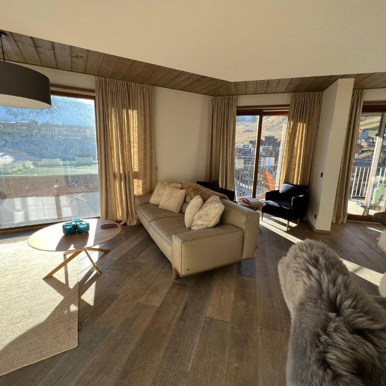 Penthouse élégant à Tignes Lavachet, 4 chambres, WiFi, 8 personnes - FR-1-641-72 - Appartamento - 1