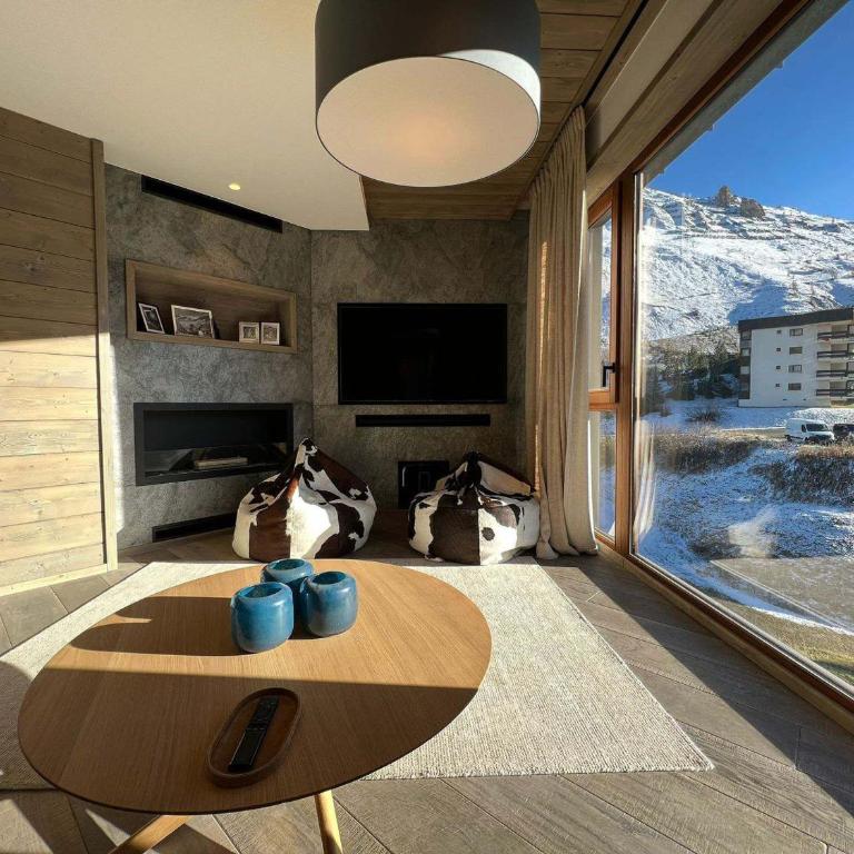 Penthouse élégant à Tignes Lavachet, 4 chambres, WiFi, 8 personnes - FR-1-641-72 - Appartamento - 4