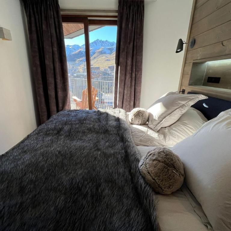Penthouse élégant à Tignes Lavachet, 4 chambres, WiFi, 8 personnes - FR-1-641-72 - Appartamento - 8