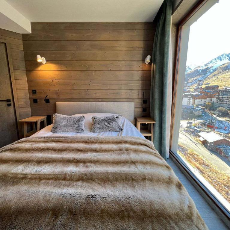 Penthouse élégant à Tignes Lavachet, 4 chambres, WiFi, 8 personnes - FR-1-641-72 - Appartamento - 11