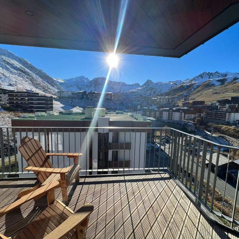 Penthouse élégant à Tignes Lavachet, 4 chambres, WiFi, 8 personnes - FR-1-641-72 - Appartamento - 15