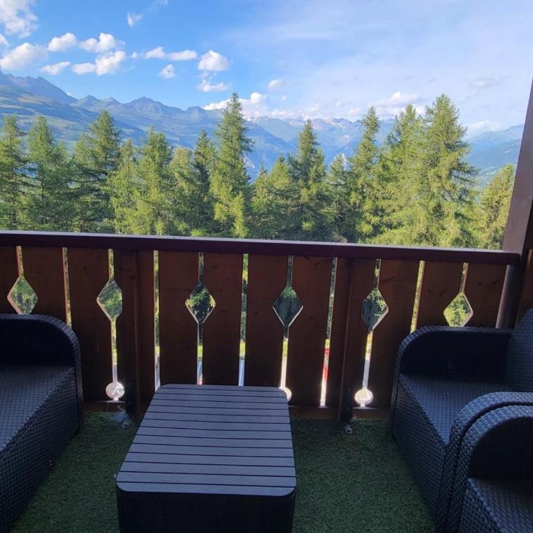 Duplex rénové 3P+cabine 6 pers, balcon, vue Mont Blanc - Appartamento con 2 Camere da Letto - 15