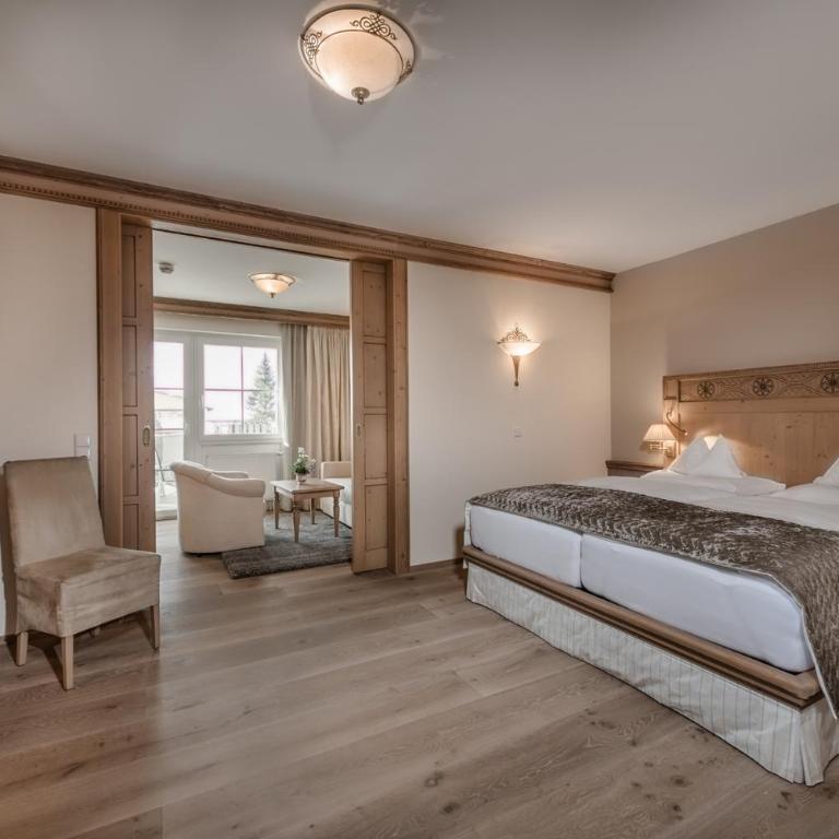 Hotel Bismarck - Superior Doppelzimmer mit Bergblick - 2