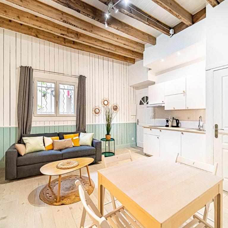 "L'Eucalyptus" Joli T2 35m2 Clim Prox Gare Métro Tram - Apartamento de 1 dormitorio - 1