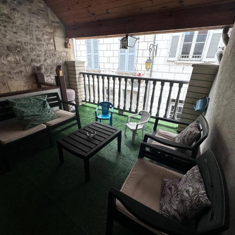 Gite Le Nid des Zoo Zio, 5mn Beauval, appartement terrasse centre-ville - Apartment mit 2 Schlafzimmern - 1