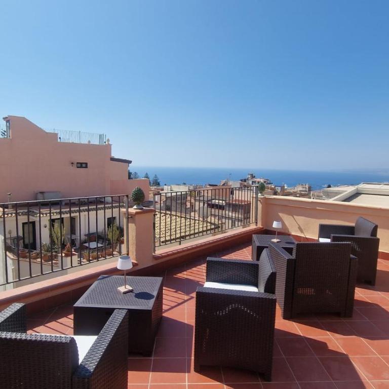 Casa Diana Taormina - Appartamento con 1 Camera da Letto con Balcone e Vista Città - 33