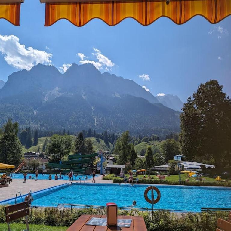 Ferienhaus mit Sauna in Grainau - Apartment mit 2 Schlafzimmern - 14