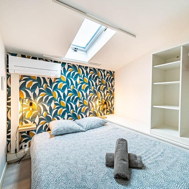 "Le Monstera" T1 20m2 Duplex Clim Prox Gare Métro - One-Bedroom Apartment - 3