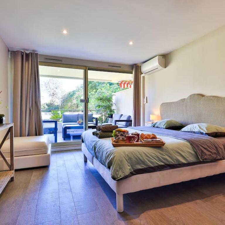 Centre St Tropez - Gd 2 pièces, piscine et parking - Apartment mit 1 Schlafzimmer - 19