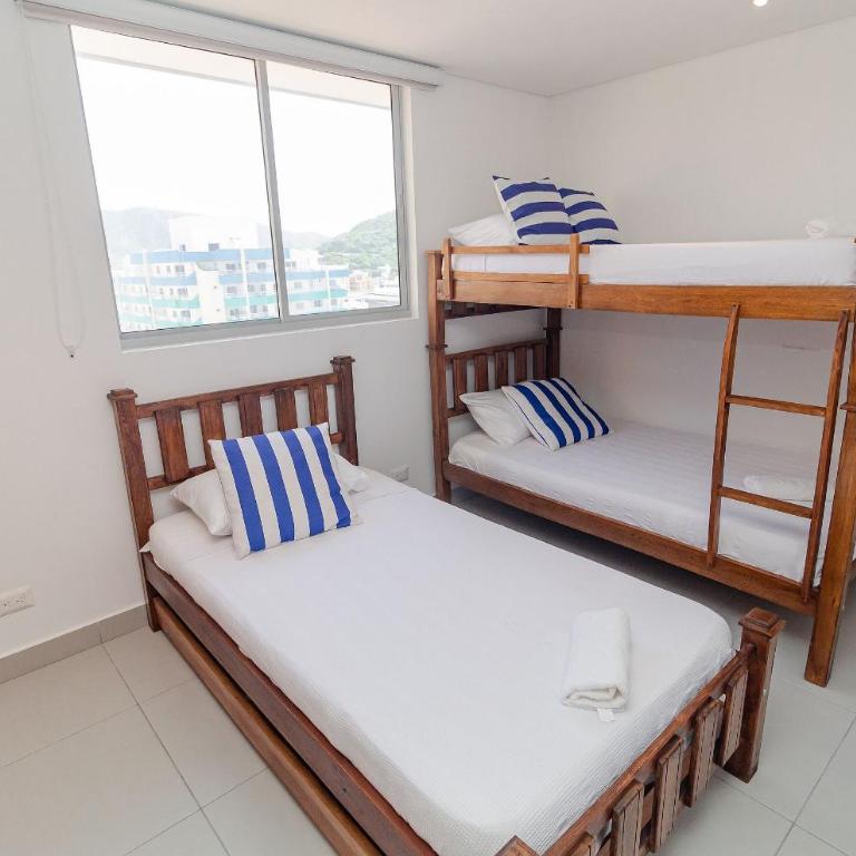 2BR con vista exclusiva en SMT - Apartamento Deluxe de 2 dormitorios con balcón - 19