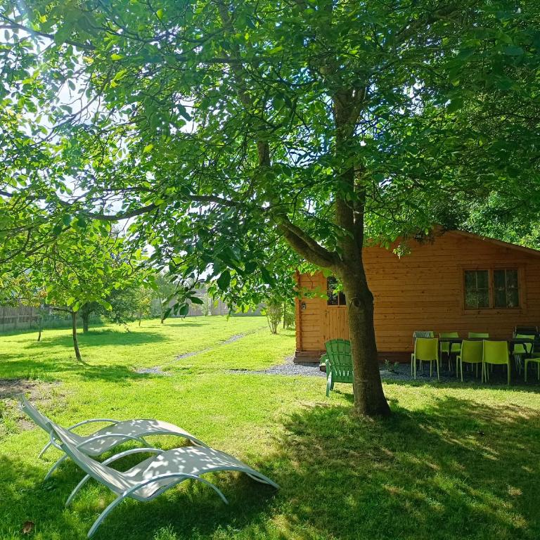 Gîte Les Chalets du Fliers à Verton Meublés de tourisme classés 2 étoiles - Casa - 34