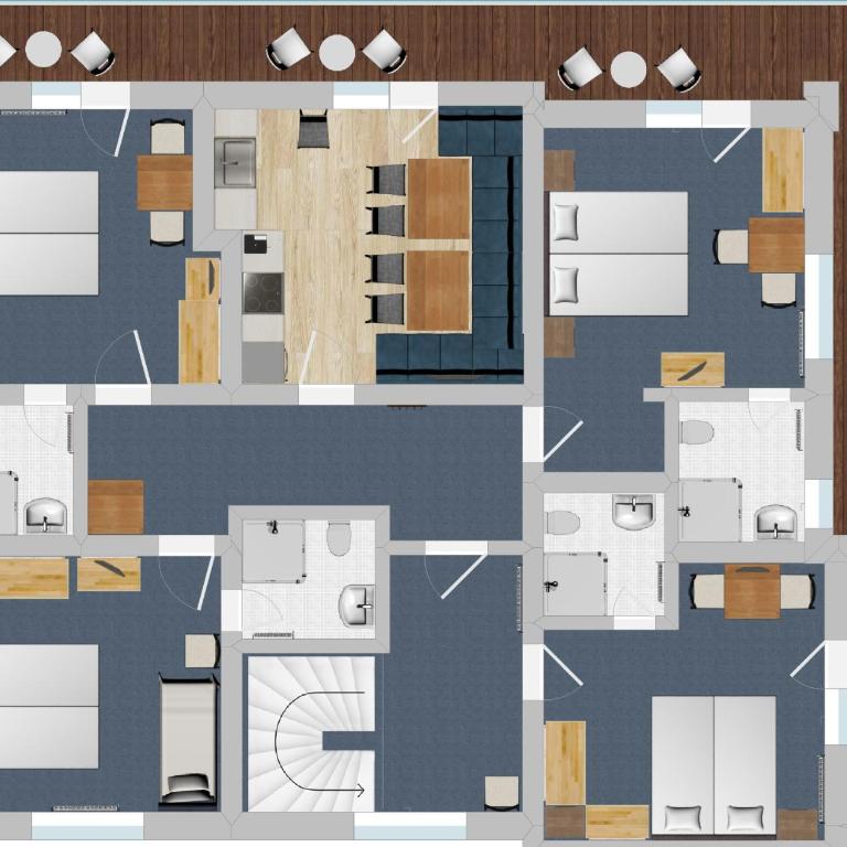 Brixana - Apartment mit 4 Schlafzimmern und einem Balkon - 6
