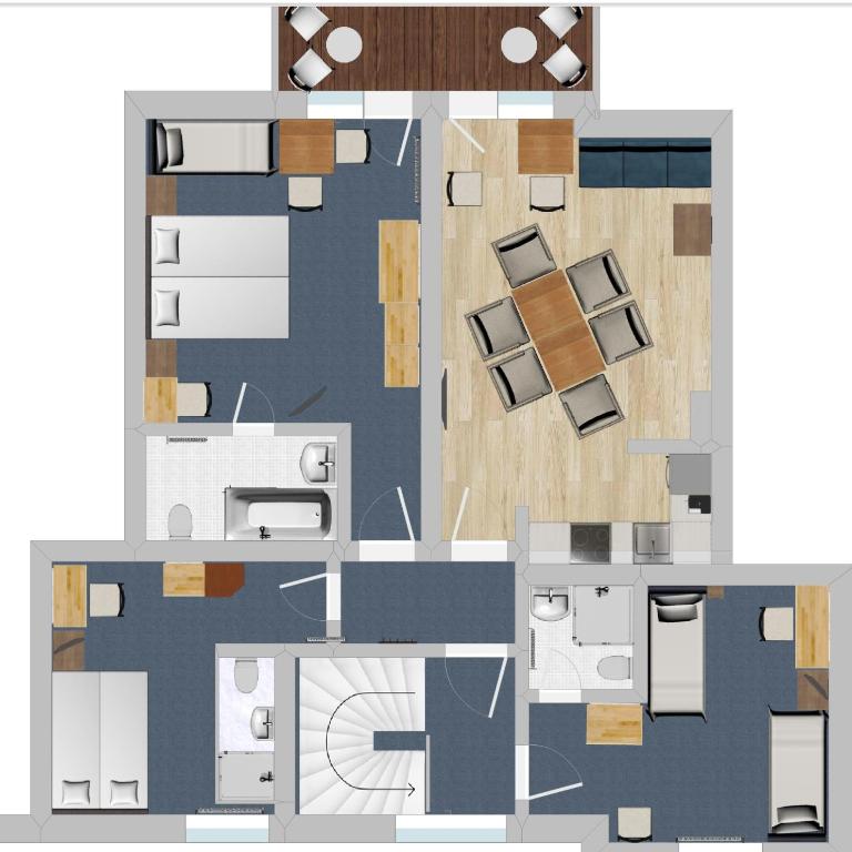 Brixana - Apartment mit 3 Schlafzimmern und Balkon - 2
