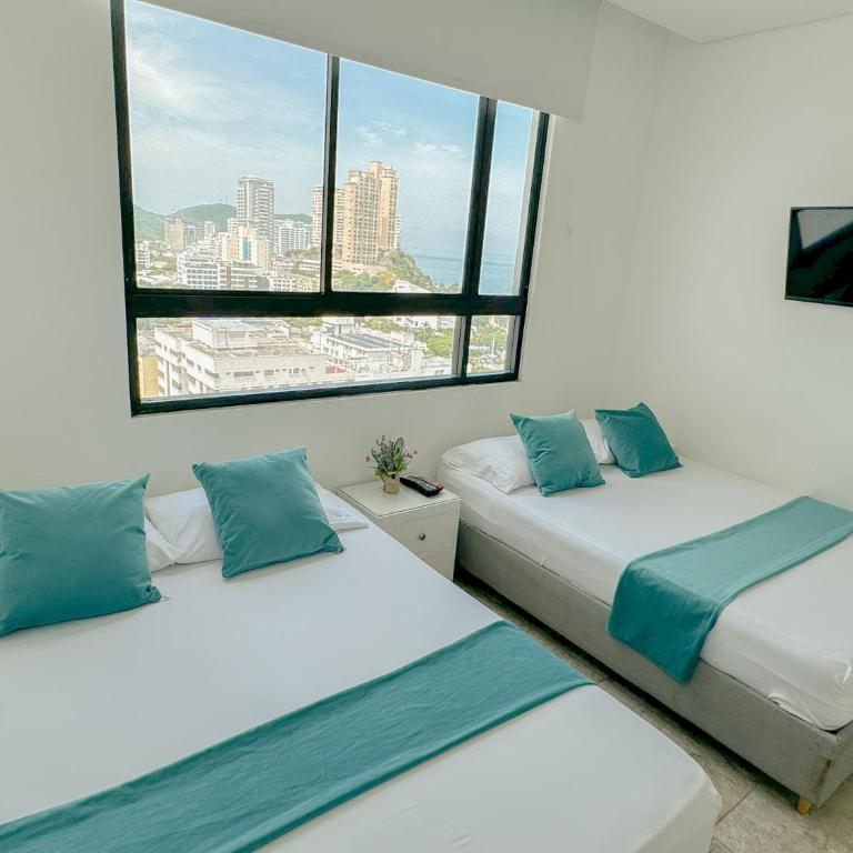 Apartasuites VITA 945 RODADERO - By Bedviajes - One-Bedroom Apartment - 2