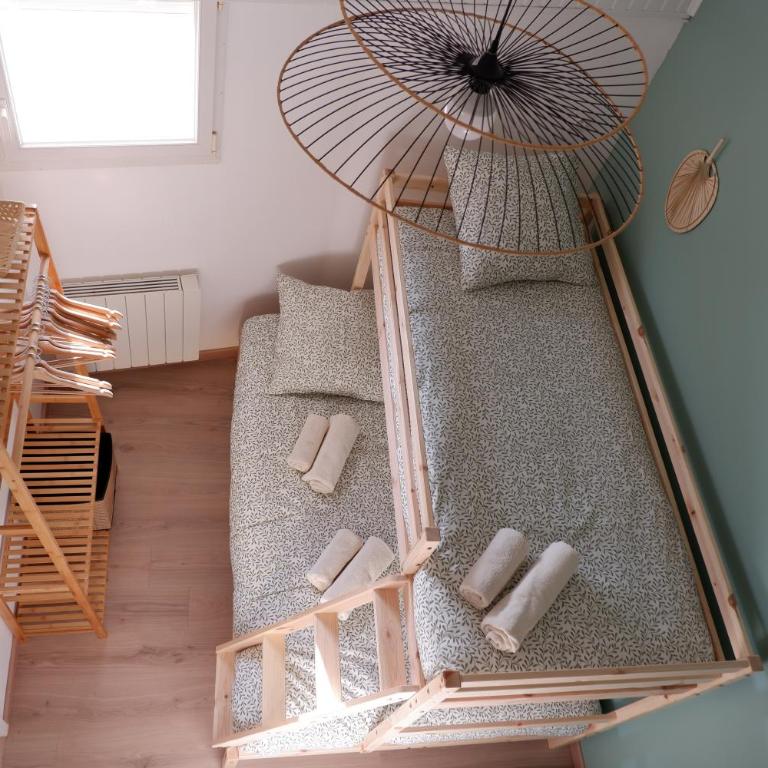 Appartement Duplex - Plage et Port à 2 min - Appartement 2 Chambres - 14