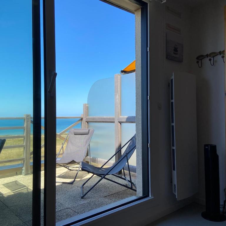 Escapade iodée à la Naturelle Vue mer- Wifi- Wimereux Côte d'opale - Studio with Sea View - 15