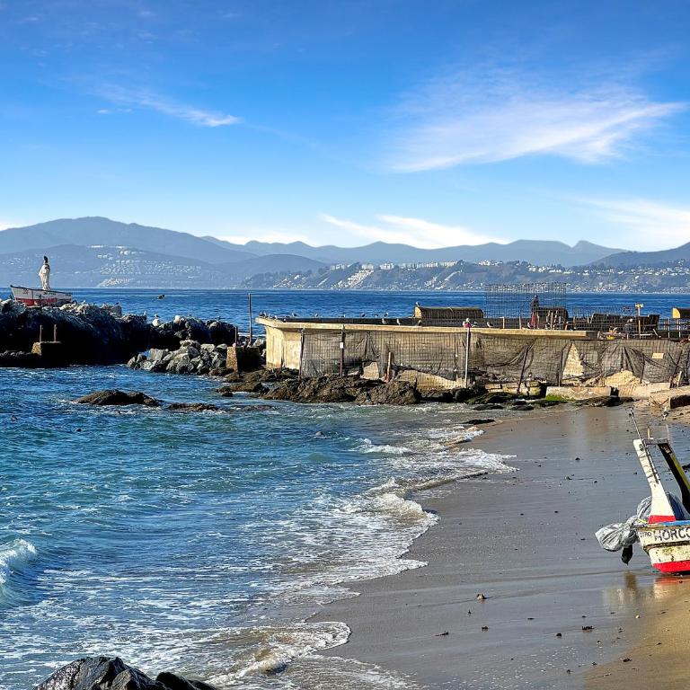 Depto Frente al Mar con Piscinas, Quincho, Jacuzzi y Sauna - Two-Bedroom Apartment - 26
