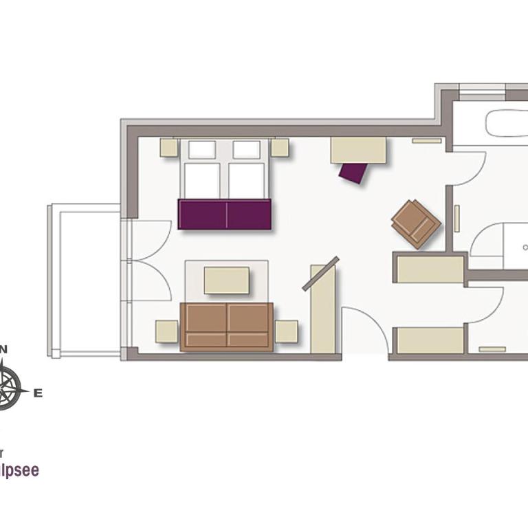 Hotel Exquisit - Juniorsuite Deluxe „Gaisalpsee“ - 5