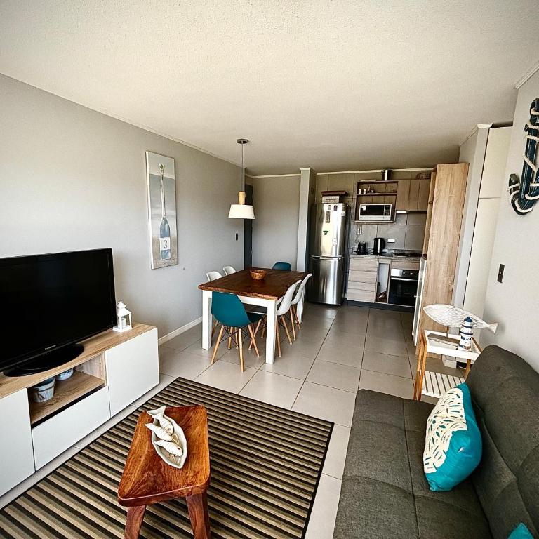 Departamento frente a la playa en Los Molles - Three-Bedroom Standard Apartment - 4